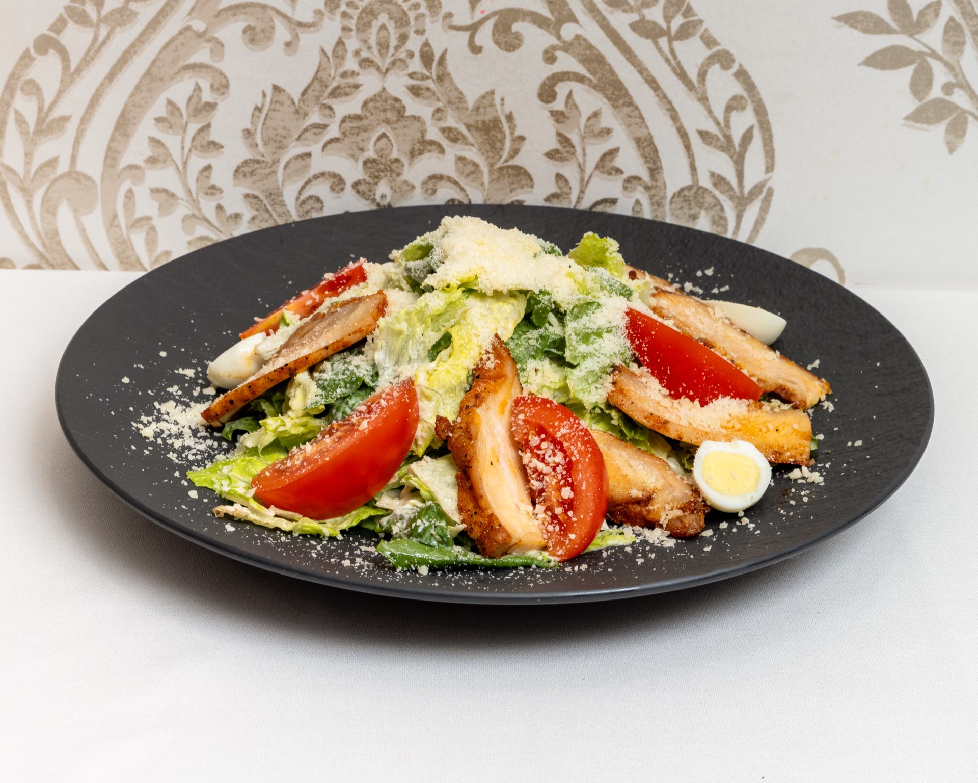 Caesar Salad with Shrimp